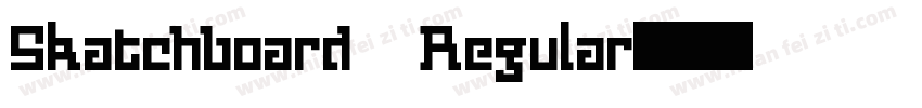 Skatchboard Regular字体转换